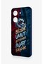 Redmi A5 Compatible Wavy Burgundy and Blue Patterned Silicone Case. - 4