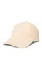 Corduroy Logo Bb Cap Men's White Hat