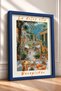 Buongiorno Kubbeli Street Kruvasan Framed Painting Italy Poster Living Room Kitchen Wall Decor Itp127 - 2