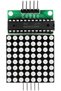 وحدة عرض مصفوفة النقاط MAX7219 وحدة LED للتحكم بشريحة واحدة مجموعة DIY لـ Arduino مع خط 5 دبابيس - 2