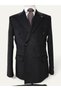 Black Corduroy Wrap Dress - 4