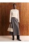 I Belted Pleated A-Line Midi Skirt from Freezen Store