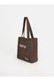 Lcw Accessories Brown Embroidered Women's Shoulder Bag - 2