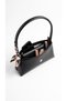 Women's Scarf Detailed Baguette and Shoulder Bag with Zipper Interior Compartment, Handbag and Clutch Bag - 2