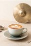 Cappuccino Cup Set, Reflection Alzar Grey, 270 Cc, for Coffee, Restaurants, Latte Cups, Set of 6. - 2