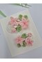 Sakura Mother & Daughter or Older Sister & Younger Sister Matching Knitted Hair Clip Set, Handmade, 100% Cotton, Hair Clip for Babies with Thin Hair & Mother's Hair Clip Set. - 6