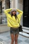 Fw Cool Puff Butter Yellow Relax Fit Sweatshirt - 8