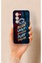 غطاء سيليكون بتصميم مموج باللونين الأحمر والأزرق، متوافق مع هاتف Redmi 15 5G.
