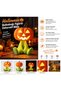 Cute Decorative Figurine Night Light with a Halloween Pumpkin Design. - 3