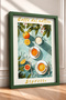 Caffè Del Mattino Espresso and Orange Framed Painting, Italy Poster, Wall Decor, Itp141. - 2