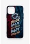 Wavy Burgundy and Blue Patterned Silicone Case Compatible with iPhone 12-12Pro. - 2