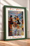 Vino Amici and Trallalla – Framed Painting with Text, Italy Poster, Wall Decor, Itp130. - 2