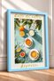 Caffè Del Mattino Espresso and Orange Framed Painting, Italy Poster, Wall Decor, Itp141. - 2
