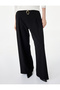 Women Black Plain Trousers - 4
