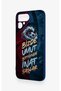 Wavy Burgundy and Blue Patterned Silicone Case Compatible with Tecno Pova Curve 2. - 4