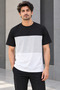 Men's Modern Cut Crew Neck Short Sleeve Stylish Design T-Shirt - 2