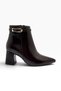 C-Shoes Tk610-27 Women’S Boots with a Thick Heel, Buckle, and Faux Leather Upper (6.5cm) - 2