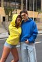 FW Cool Puff Butter Yellow relaxed fit hoodie - 8