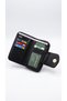 Women's Medium-Sized Multi-Compartment Wallet with Zipper and Magnetic Closure. - 2