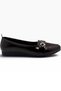 C-Shoes Ys3008-27 Embossed Leather with Stone Detail, V-Shaped Buckle, Anatomical Women's Flats. - 2
