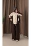 Garnili Trouser Suit - 3255 - Bitter Brown