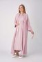 Maternity Lohosa Nightgown and Robe Set, 2-Piece, Lace Robe with Buttons, Nursing Robe, Jacquard. - 3