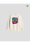 90S Design Unisex 3-Thread Brushed Cotton Children's Sweatshirt