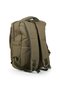 Medium Size 37 cm Canvas Waterproof Fabric School Travel Backpack Khaki U577 - 4