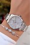 Original Steel Strap Women's Wristwatch – Silver Color |   Bracelet Gift |   2 Years Warranty - 4