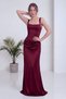 Women's Corset-Style Draped Long-Sleeved Satin Evening Dress, Available in Black, Burgundy, White, and Baby Blue. - 3