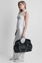 MABEL LARGE TOTE-BSV - BLACK/SILVER-N/S