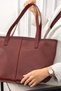 Olya Soft Leather Handbag, Shoulder Bag, and Tote Bag. - 3