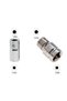 1 4 Inch Hex To Square Interchangeable Bit Adapter Quick Conversion Connector - 4