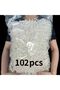 102 قطعة، مشبك لتثبيت النباتات بتصميم بسيط، يمكن إعادة استخدامه لدعم الخضروات. - 5