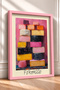 Cheese-Themed Colorful Cheese Molds, Framed Painting, Italy Poster, Wall Decor, Itp174. - 2