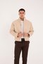 Straight-Collar Short Kashi Jacket with Pockets 5608