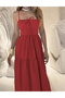 Rochie lunga, Rosu - 3