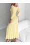 Rochie lunga, Galben - 2