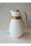White Gold Arched Thermos
