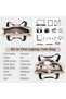 Laptop Bag for Women 15.6 Inch Tote Work Professional Leather Computer Briefcase Waterproof Handbag Shoulder Large Capacity Business Teacher Office Crossbody Purse - 3
