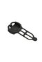 Black Silicone Bicycle Pedal Frequency Sensor Protective Cover Easy Install Clean - 2