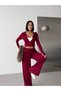 Striped Hoodie Oysho Fabric Top and Bottom Set - 4