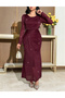 Rochie lunga, Visiniu - 2