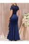 Rochie lunga, Bleumarin - 4