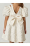 Rochie, Ecru - 3