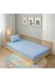 Baby/Toddler Fitted Sheet, 100% Cotton Poplin, 140X200. - 2