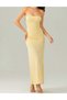 Rochie lunga, Galben - 3