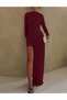 Rochie scurta, Visiniu - 3