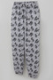 Boys' Pajama Set with Cute Tiger Pattern, Ages 4-8, Light Grey Mélange. - 7