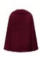 Coat, Burgundy - 3